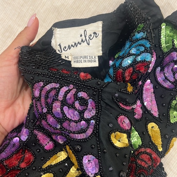 Vintage sequin jacket - Picture 7 of 7